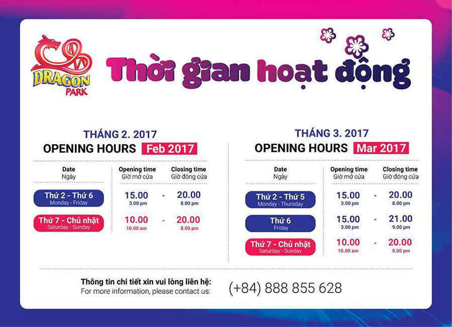 Thời gian hoạt động