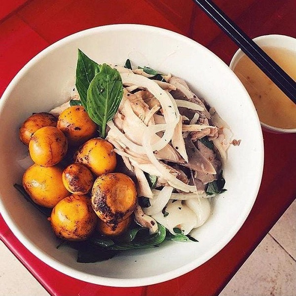 bánh ướt lòng gà Đà Lạt