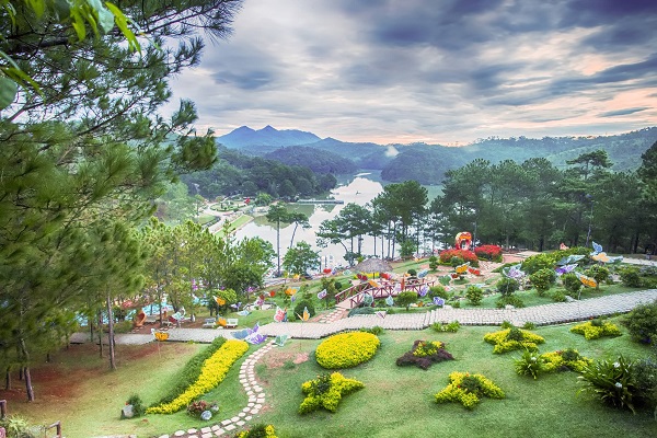 phong cảnh thung lũng tình yêu