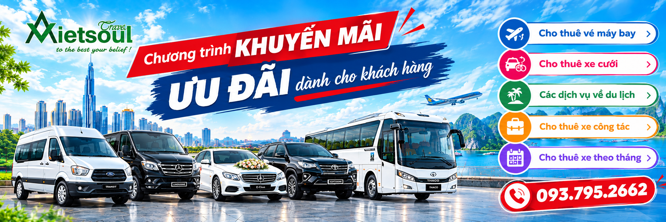 cho thuê xe giá rẻ tại Hà Nội
